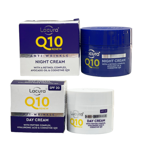 Lacura Q10 Renew Anti-Wrinkle Day and Night Cream 面霜套裝
